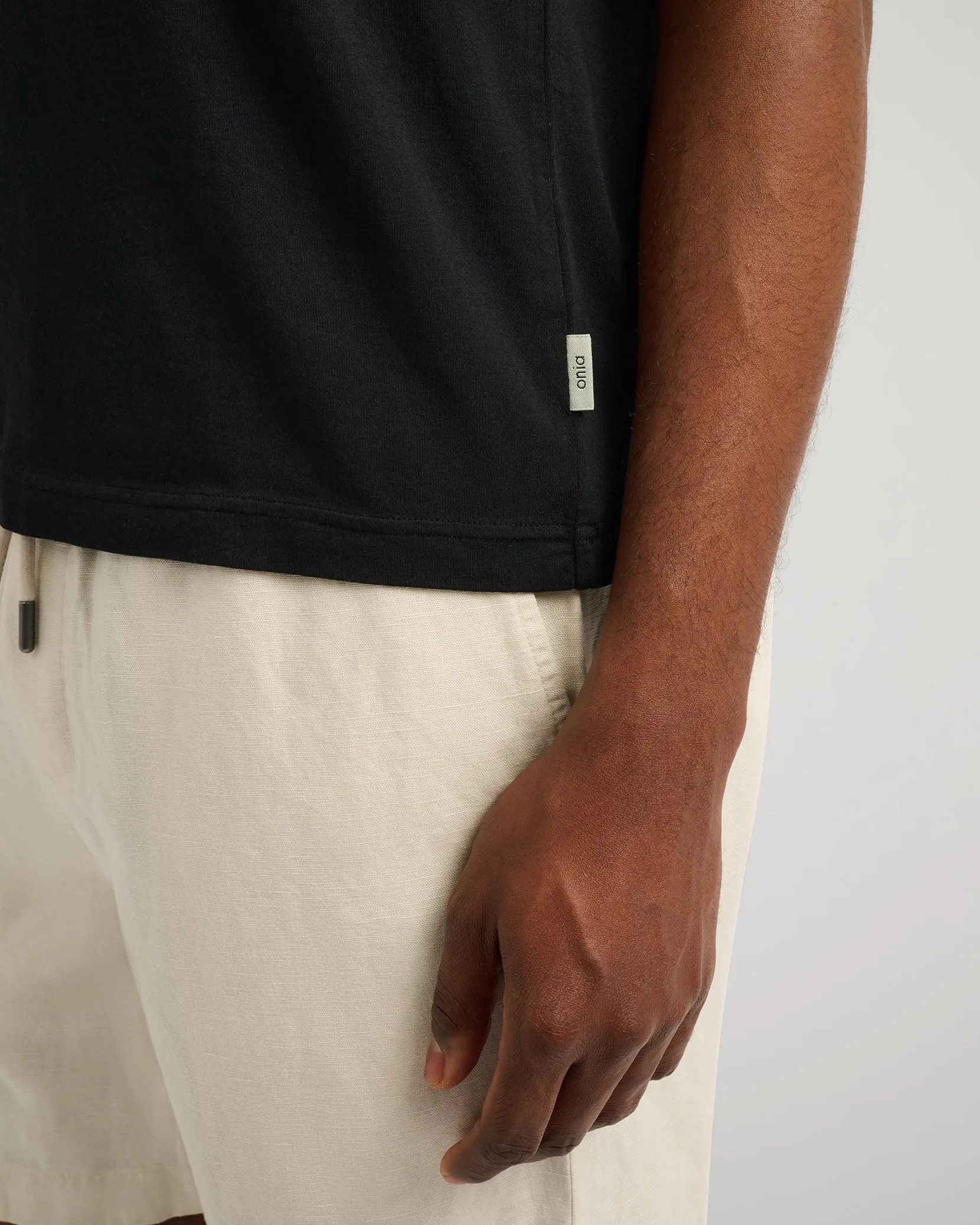 Joey Crewneck Tee sold by Onia product image thumbnail 4