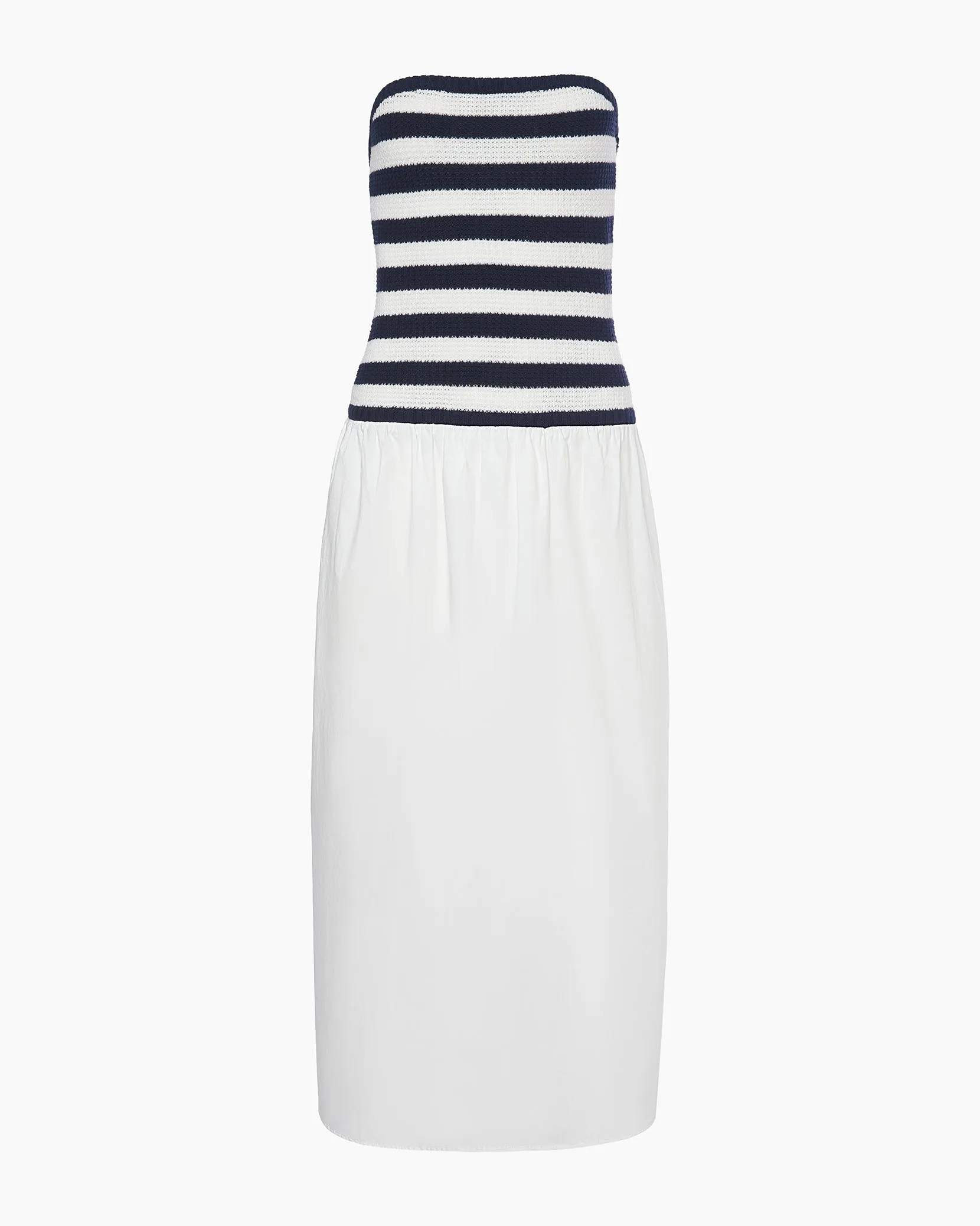 Crochet Knit Poplin Maxi Dress sold by Onia product image thumbnail 2