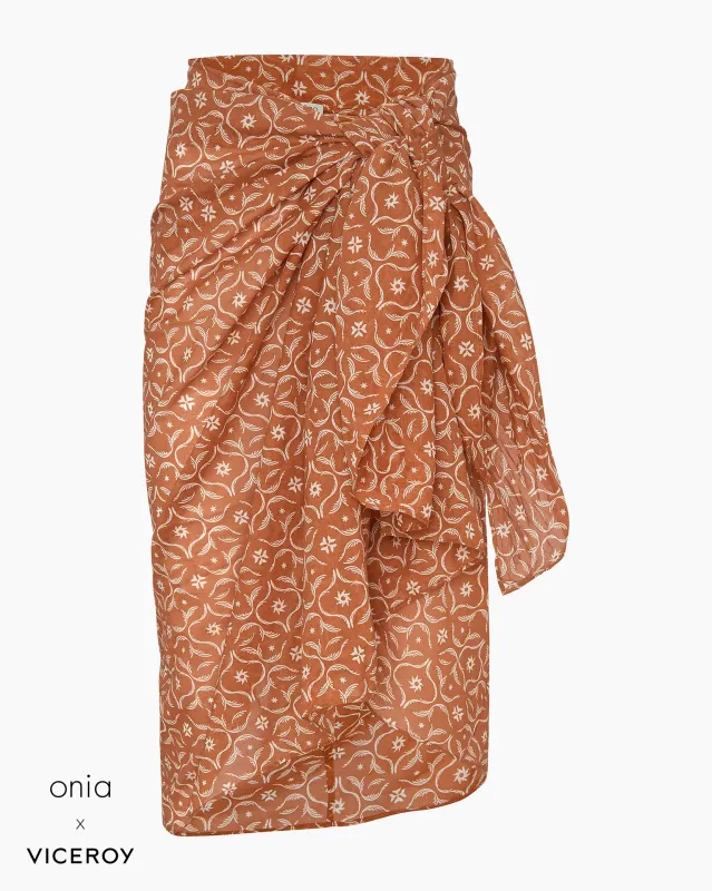 Cotton Chiffon Pareo sold by Onia