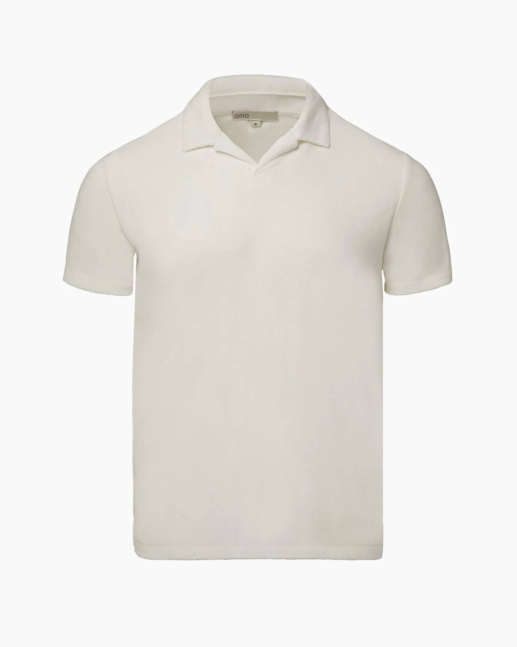 Towel Terry Johnny Collar Polo sold by Onia product image thumbnail 2