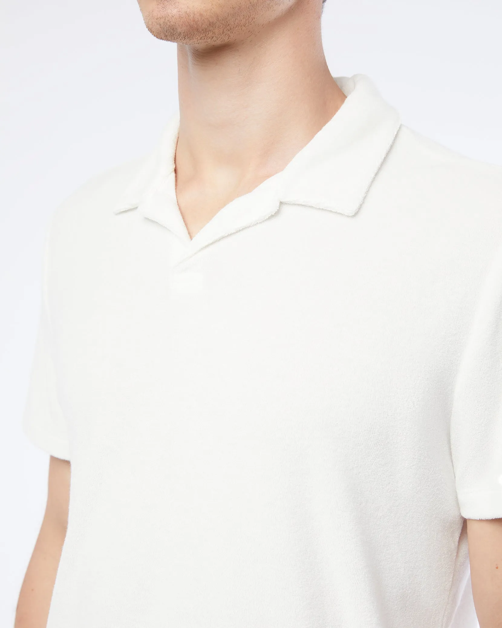 Towel Terry Johnny Collar Polo sold by Onia product image thumbnail 4