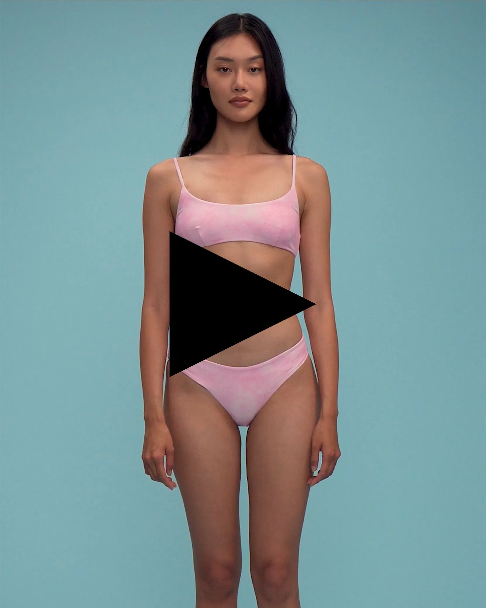 Sarita Tonal Tie Dye Bikini Top sold by Onia product image thumbnail 3