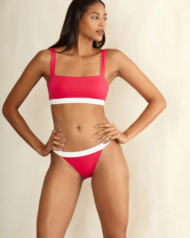 Zoe Tricot Bikini Top sold by Onia