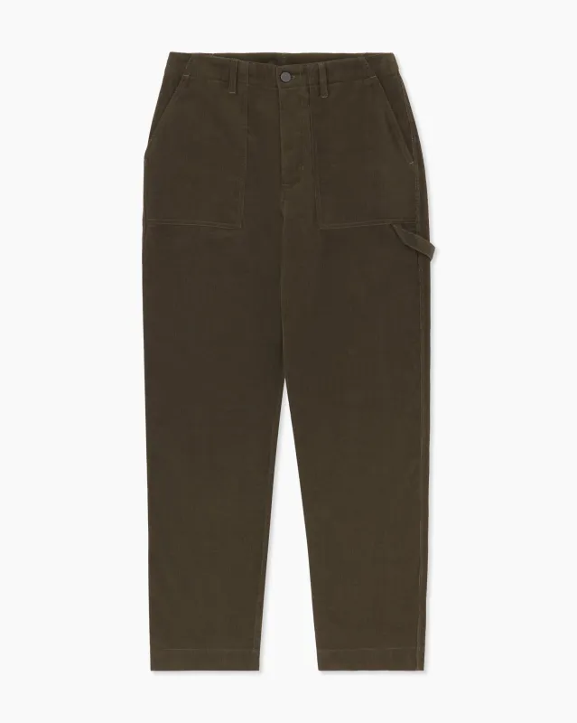 Wide Leg Corduroy Carpenter Pant sold by Onia
