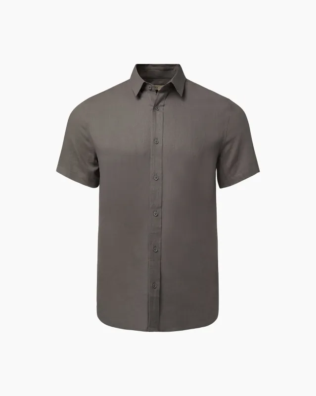 Standard Short Sleeve Linen Shirt sold by Onia