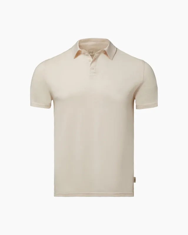 Linen Jersey Polo sold by Onia