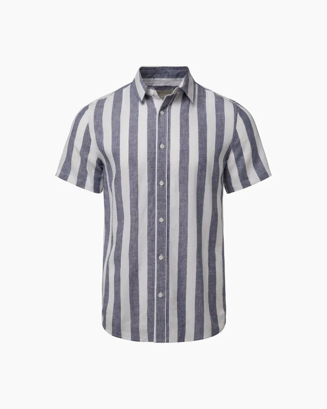 Standard Short Sleeve Linen Shirt sold by Onia