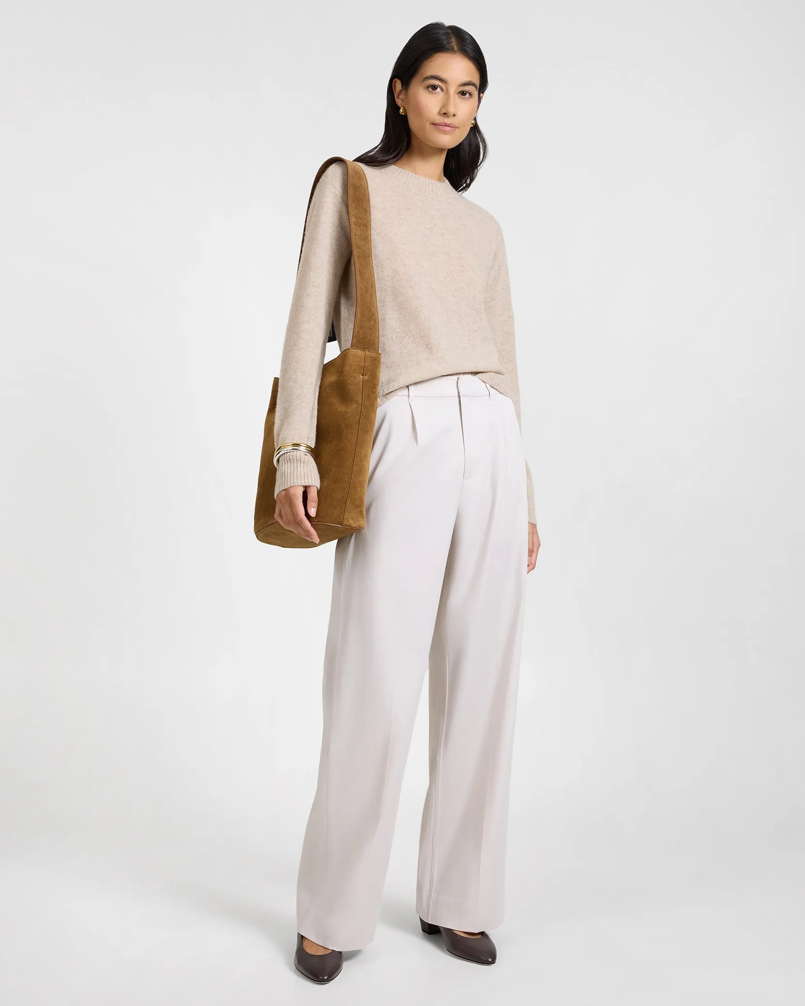 Featherweight Cashmere Crewneck Sweater sold by Onia product image thumbnail 5