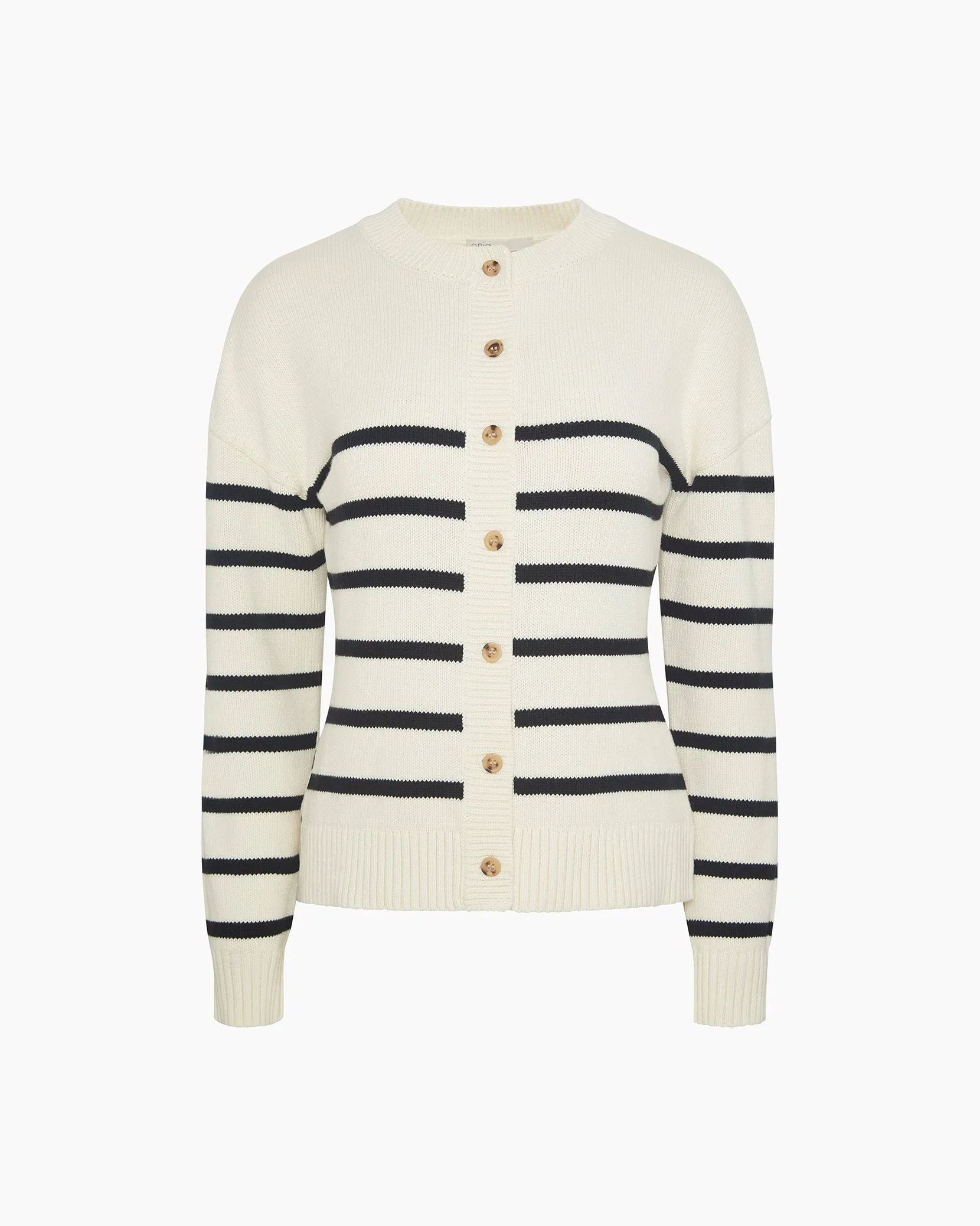 Cotton Fitted Cardigan sold by Onia product image thumbnail 3