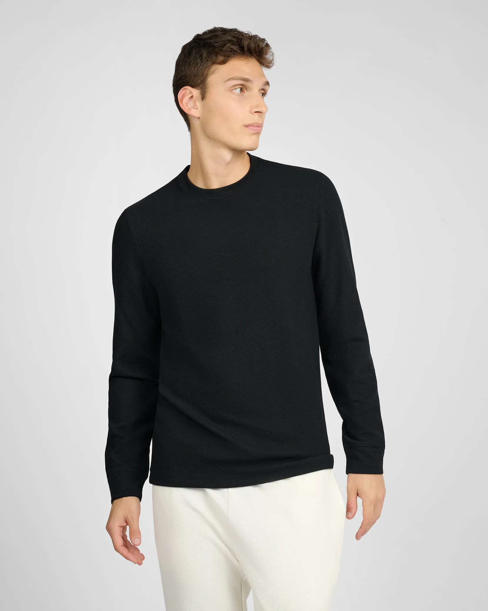 Waffle Crewneck Sweater sold by Onia product image thumbnail 2