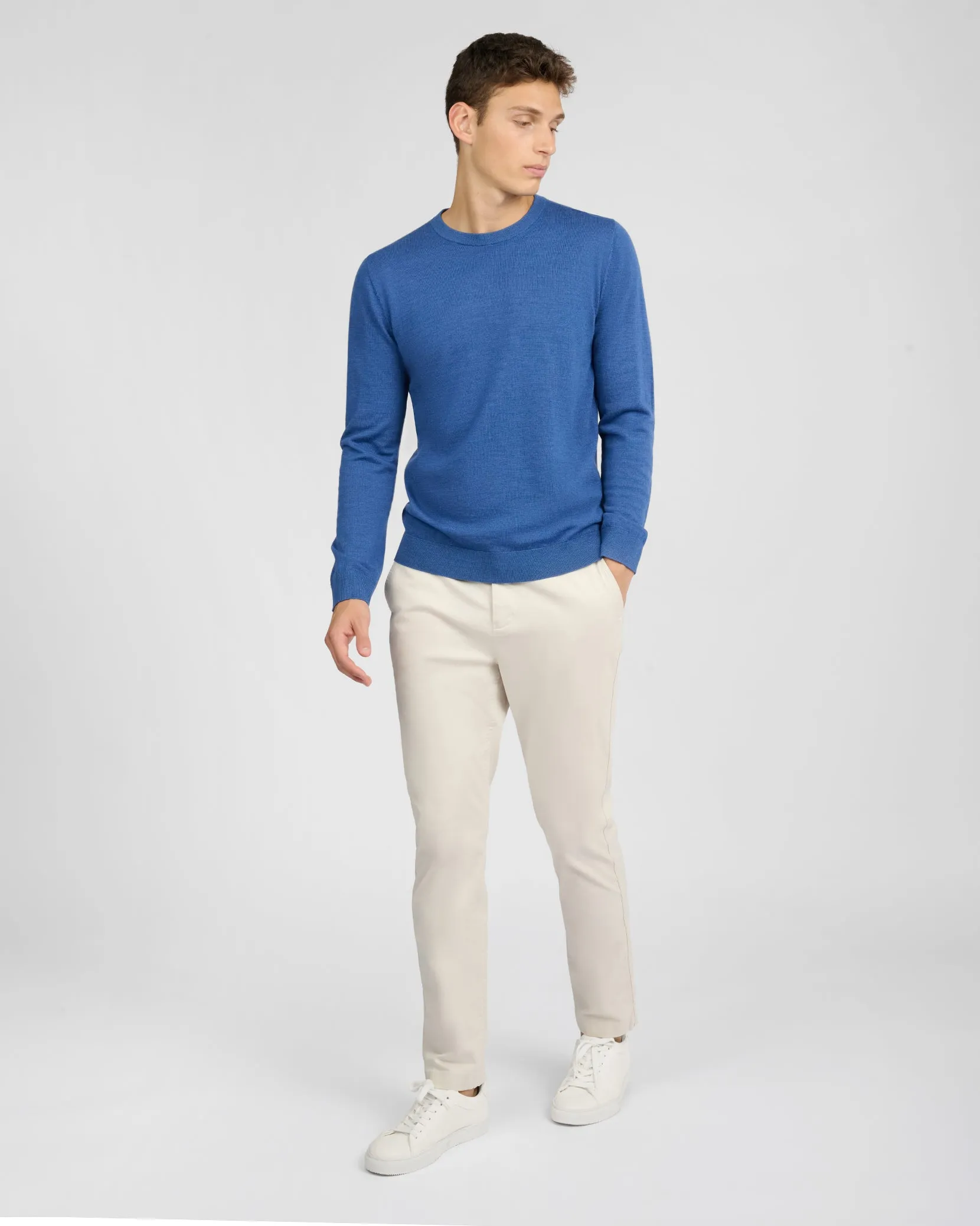Extra Fine Merino Wool Crewneck Sweater sold by Onia product image thumbnail 3