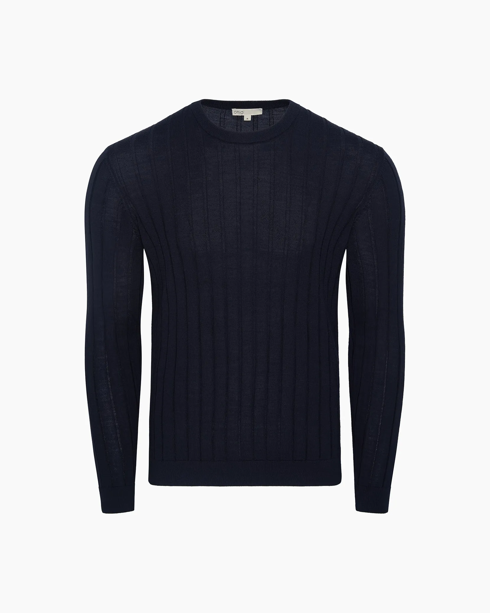 Extra Fine Merino Wool Crewneck Sweater sold by Onia