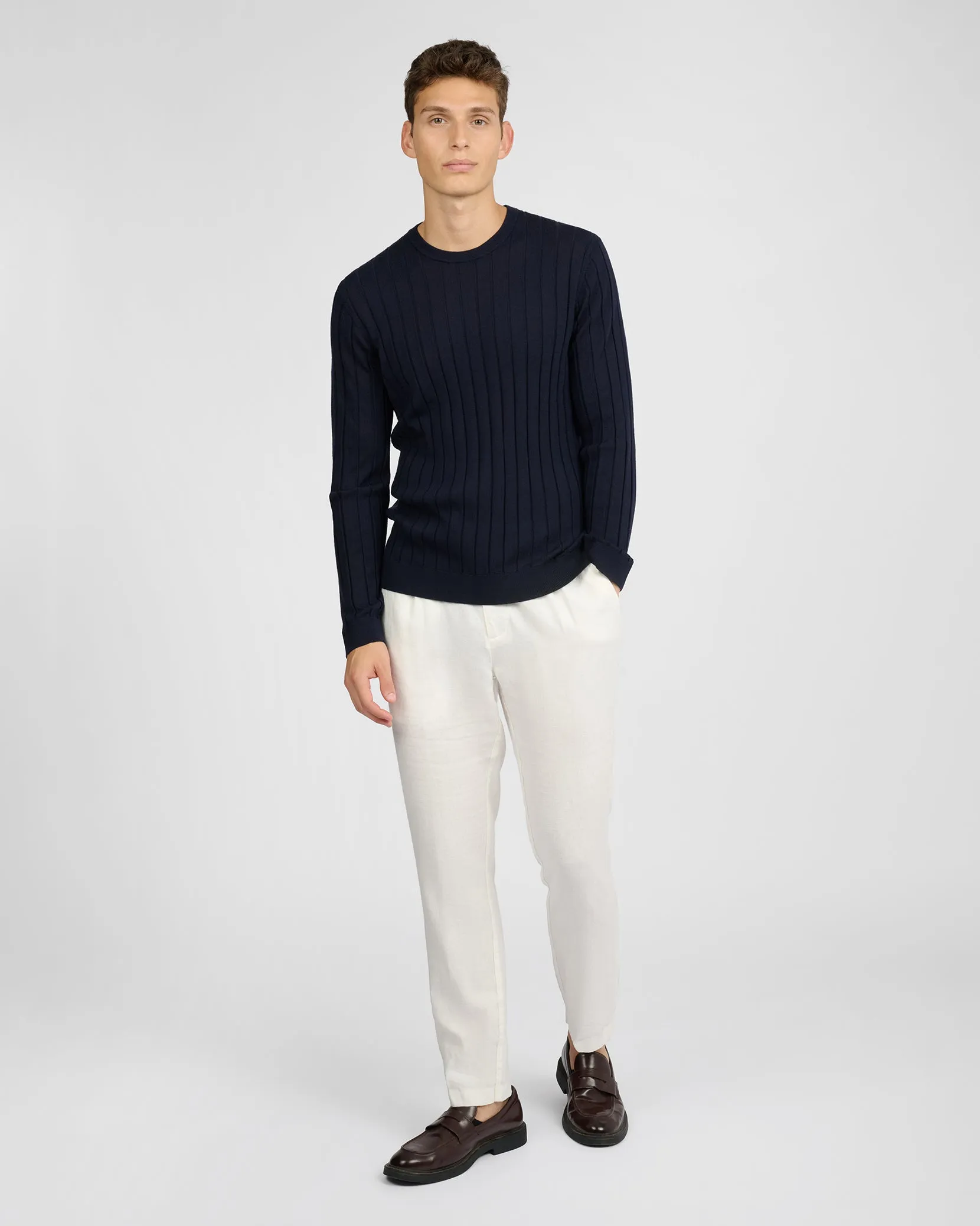 Extra Fine Merino Wool Crewneck Sweater sold by Onia product image thumbnail 4