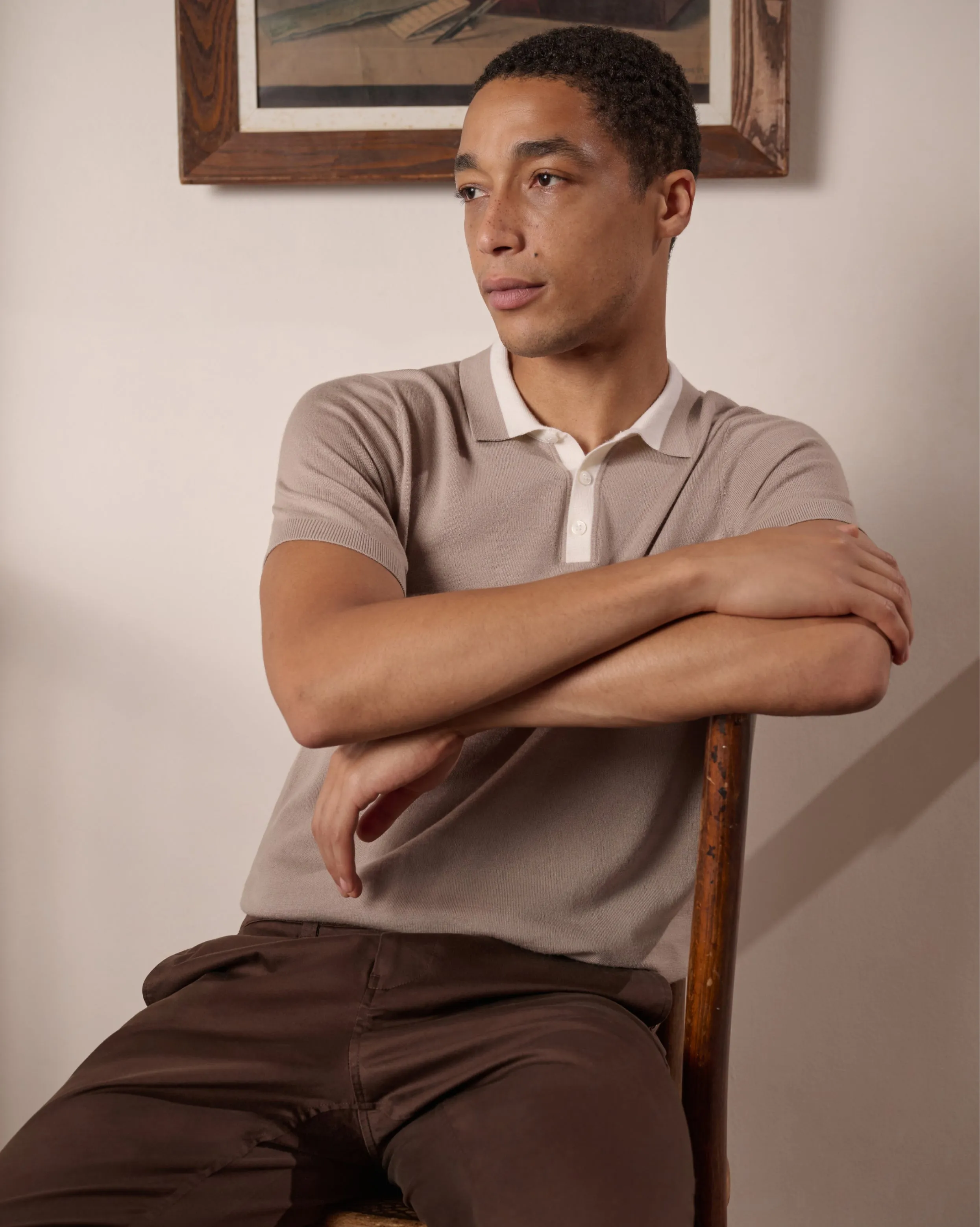 Extra Fine Merino Wool Polo sold by Onia product image thumbnail 2