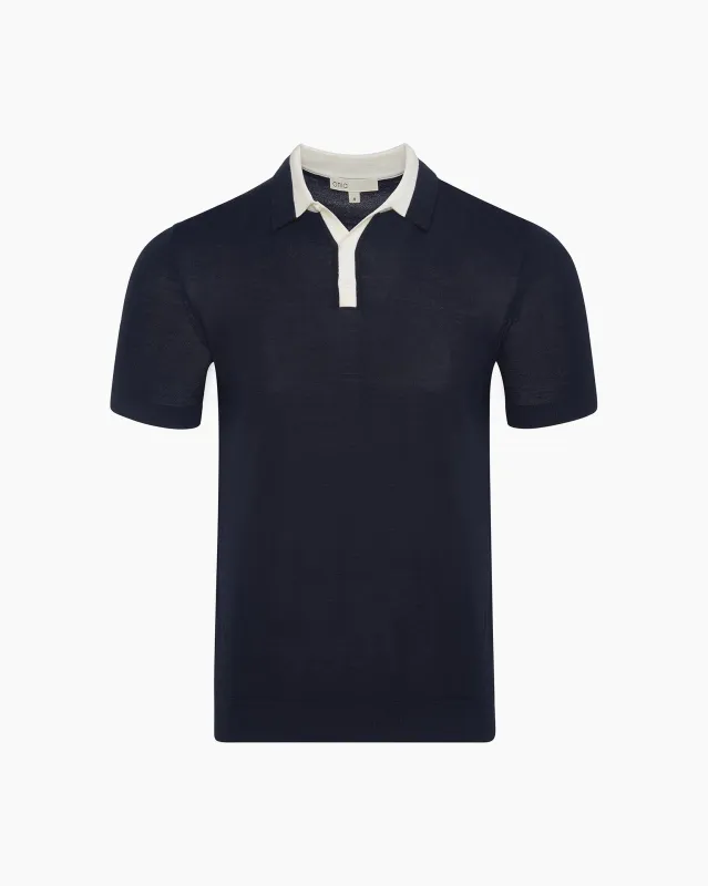 Extra Fine Merino Wool Polo sold by Onia