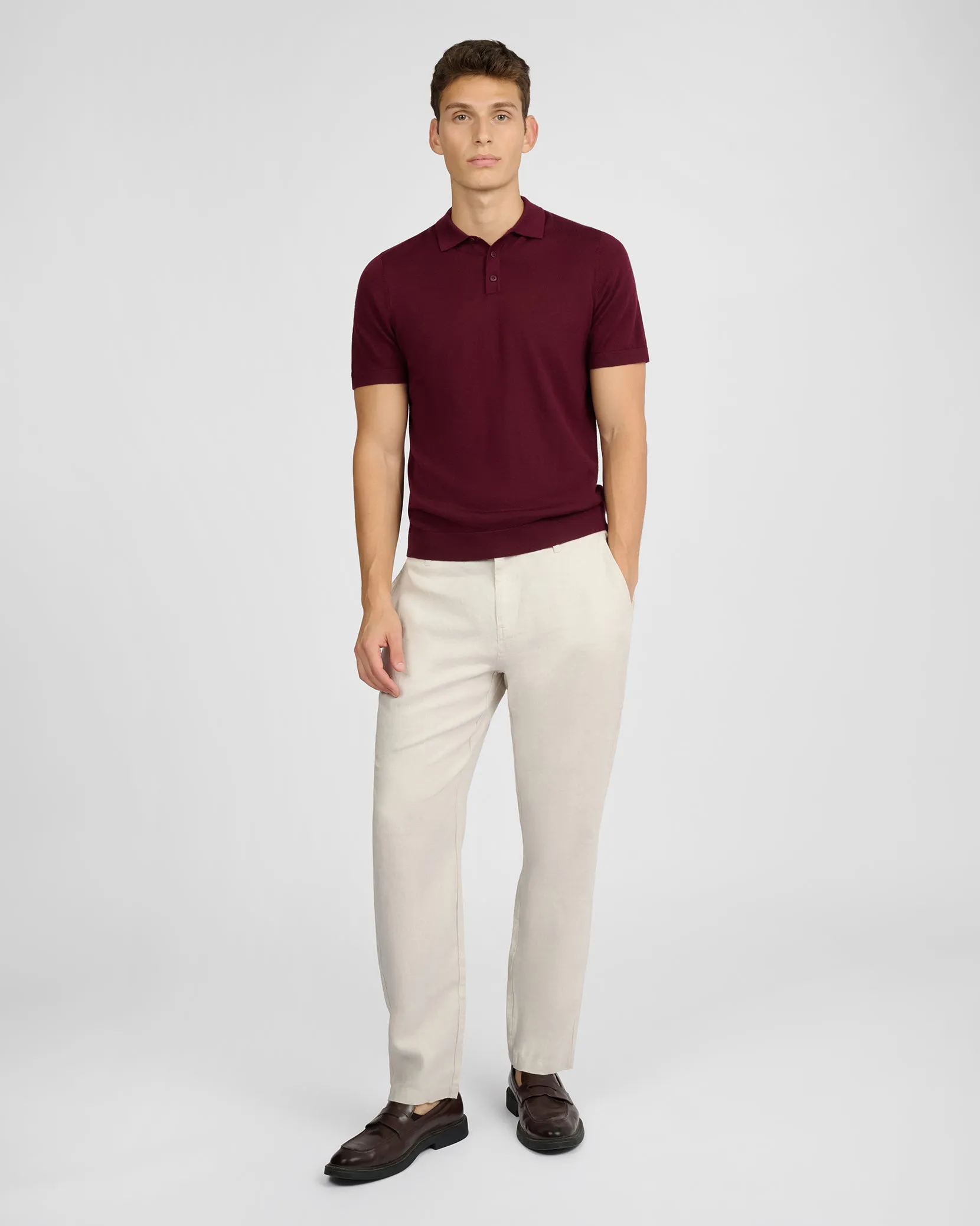 Extra Fine Merino Wool Polo sold by Onia product image thumbnail 4