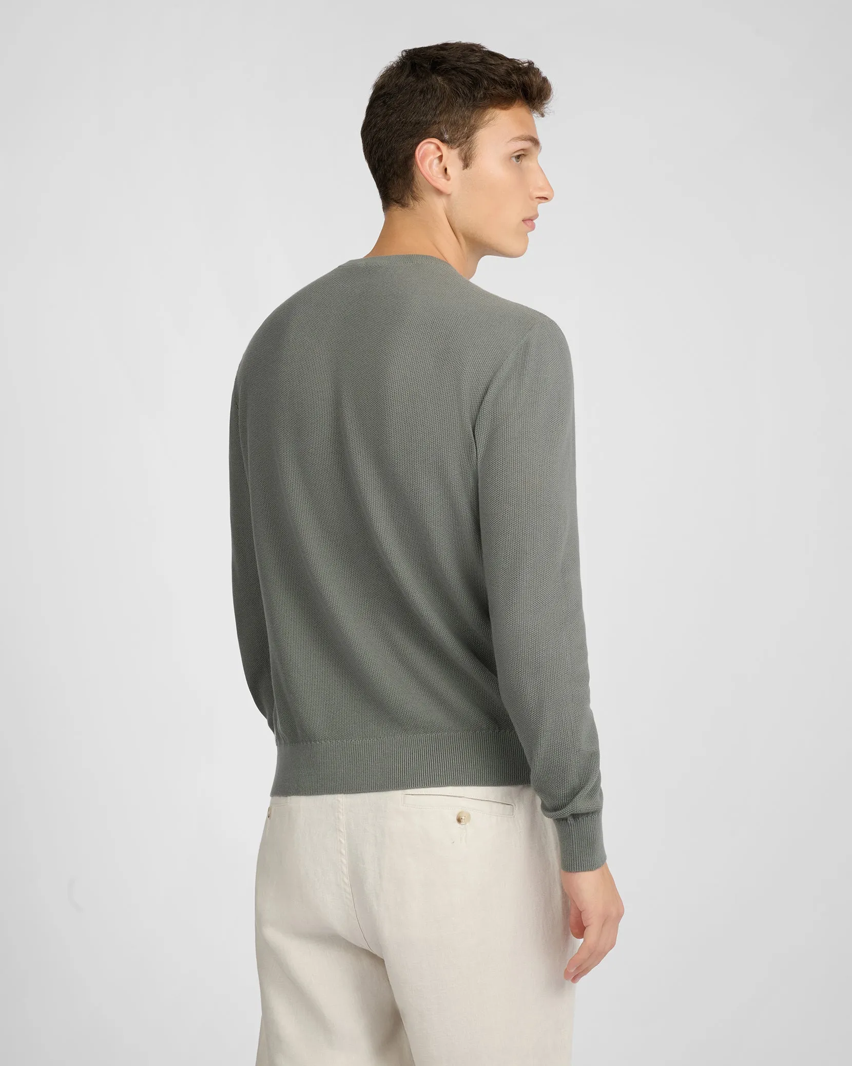 Pique Crewneck Sweater sold by Onia product image thumbnail 4