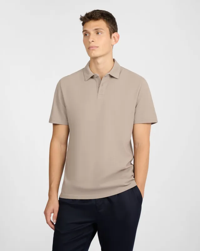 Short Sleeve Pique Polo sold by Onia