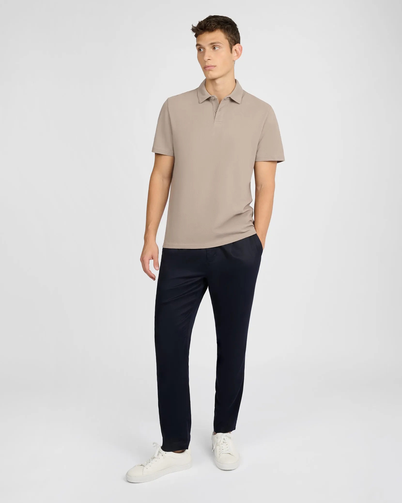 Short Sleeve Pique Polo sold by Onia product image thumbnail 2
