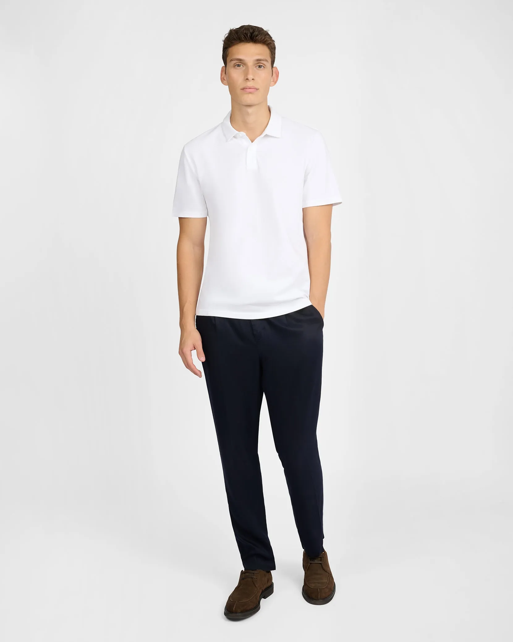 Short Sleeve Pique Polo sold by Onia product image thumbnail 3