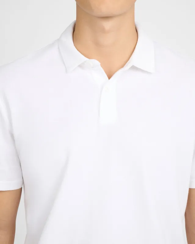 Short Sleeve Pique Polo sold by Onia