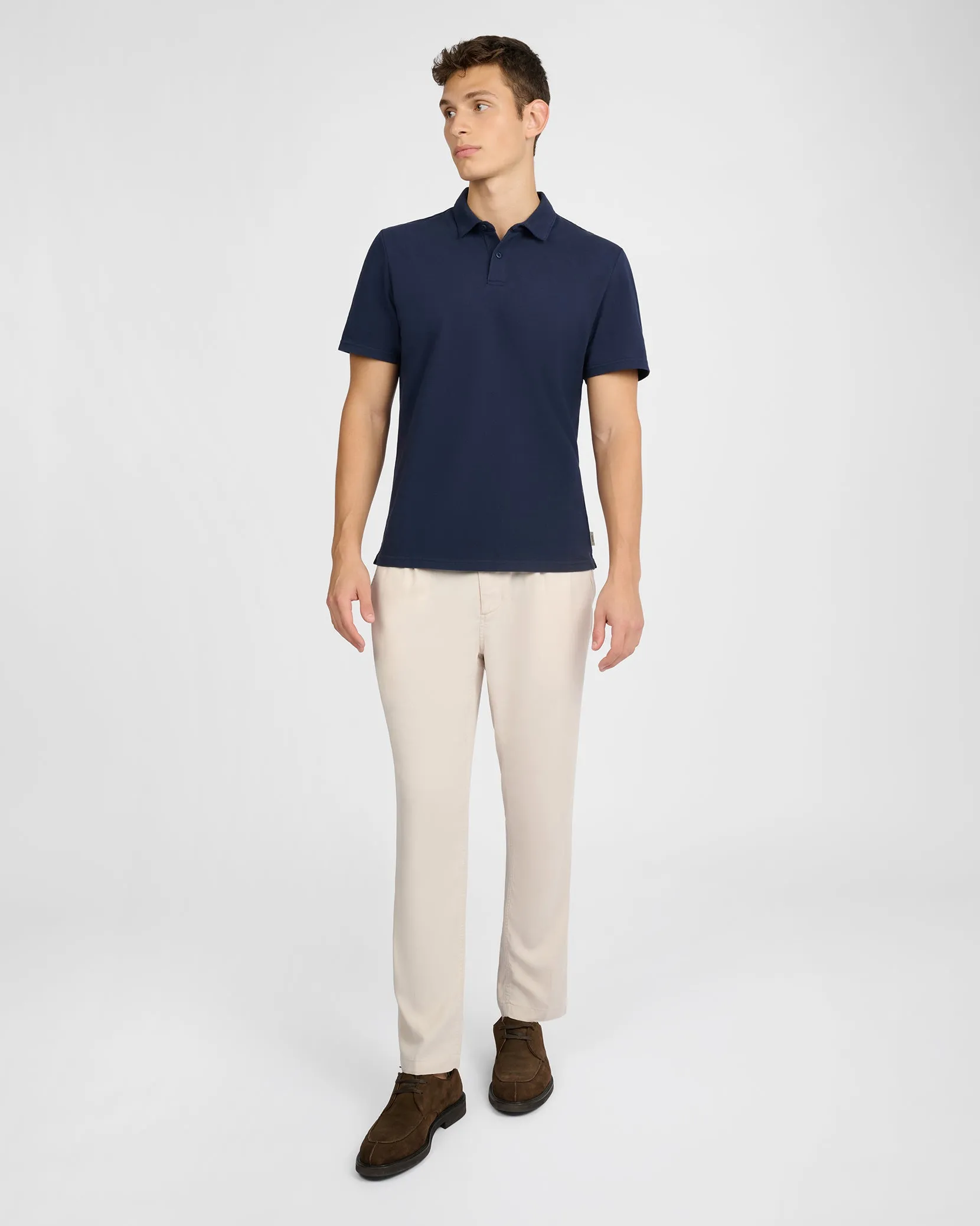 Short Sleeve Pique Polo sold by Onia product image thumbnail 3