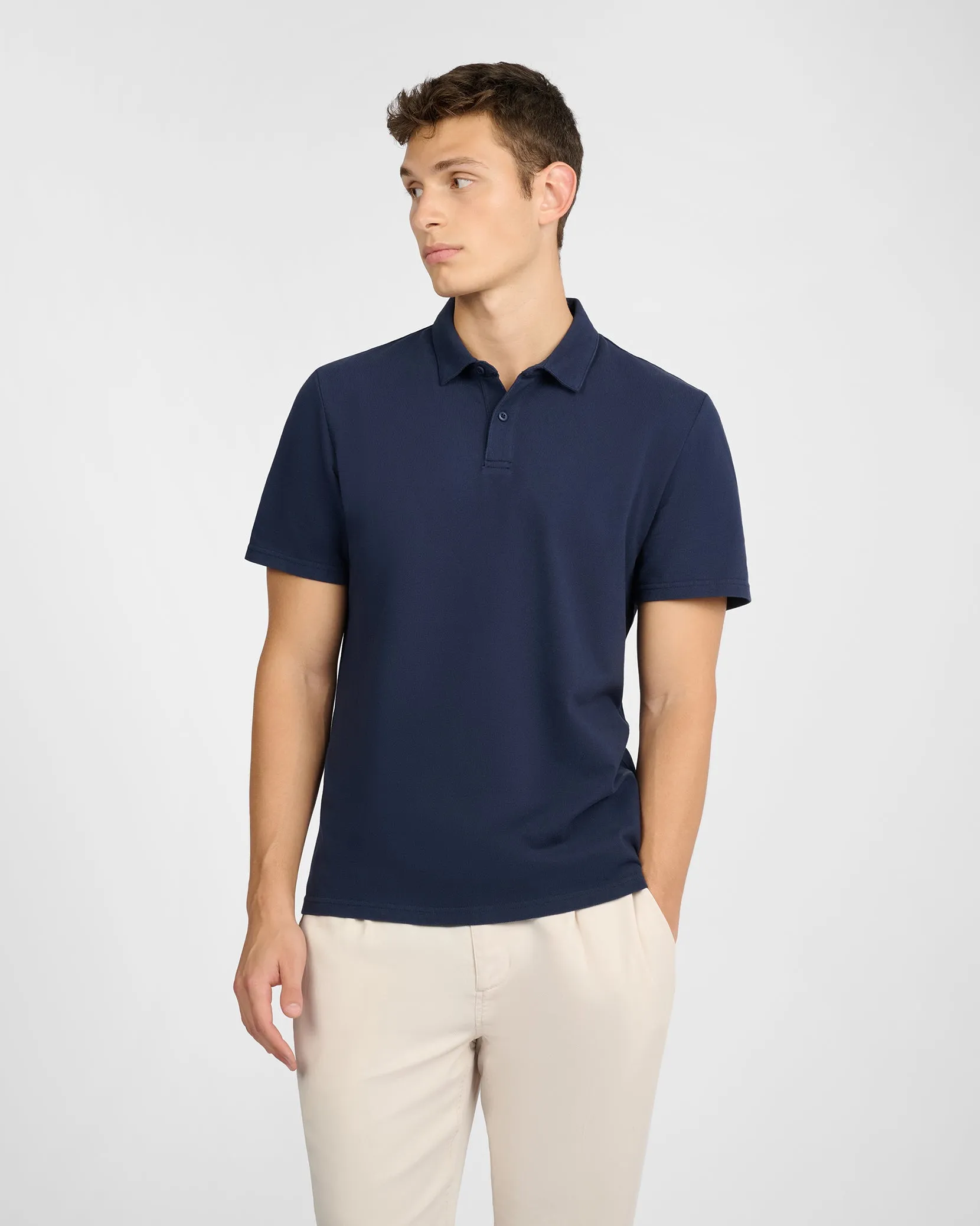 Short Sleeve Pique Polo sold by Onia product image thumbnail 2
