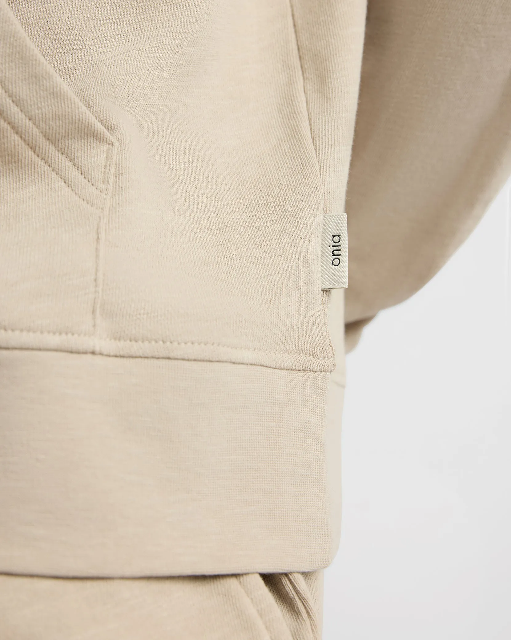 Slub Terry Hoodie sold by Onia product image thumbnail 5