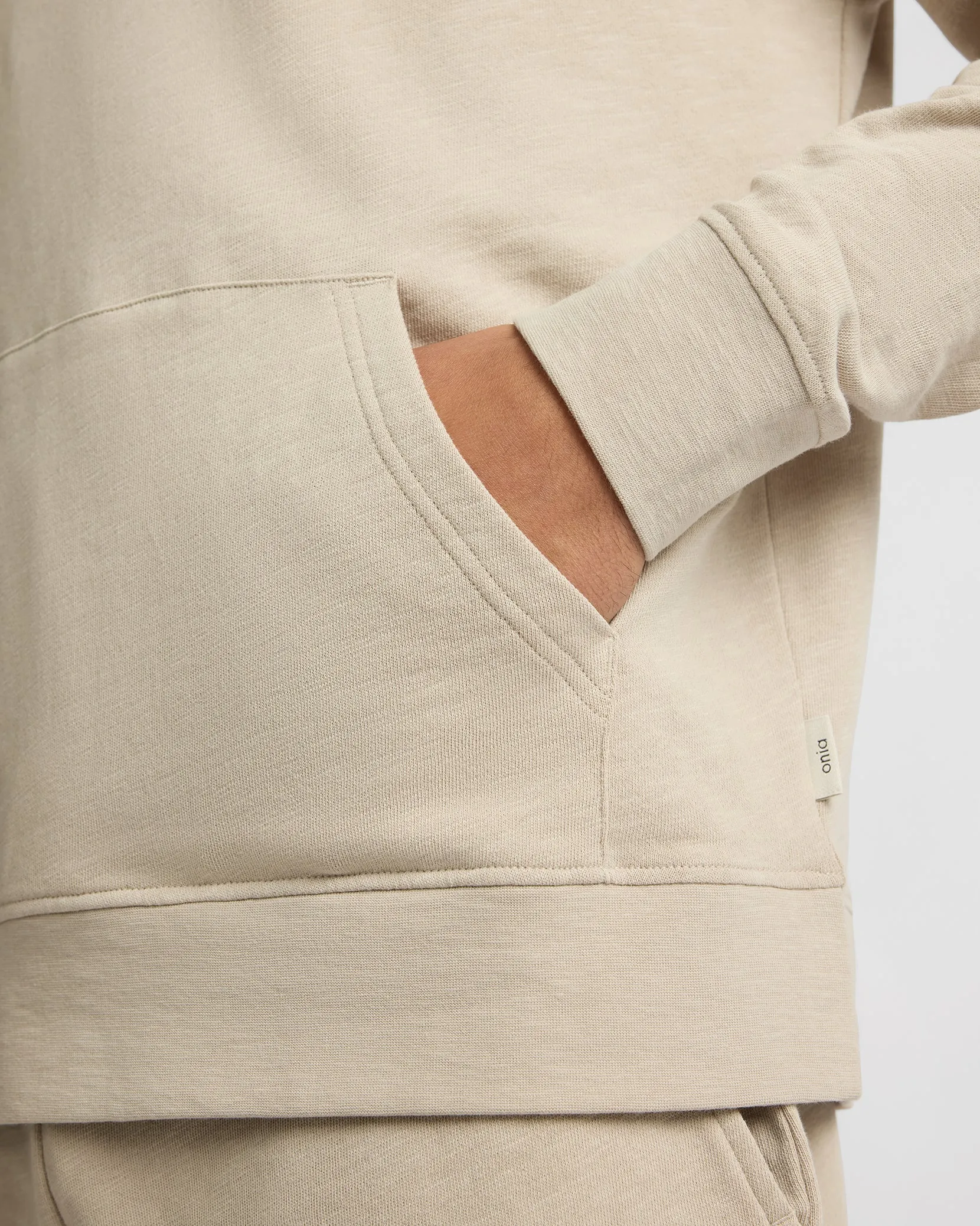 Slub Terry Hoodie sold by Onia product image thumbnail 4