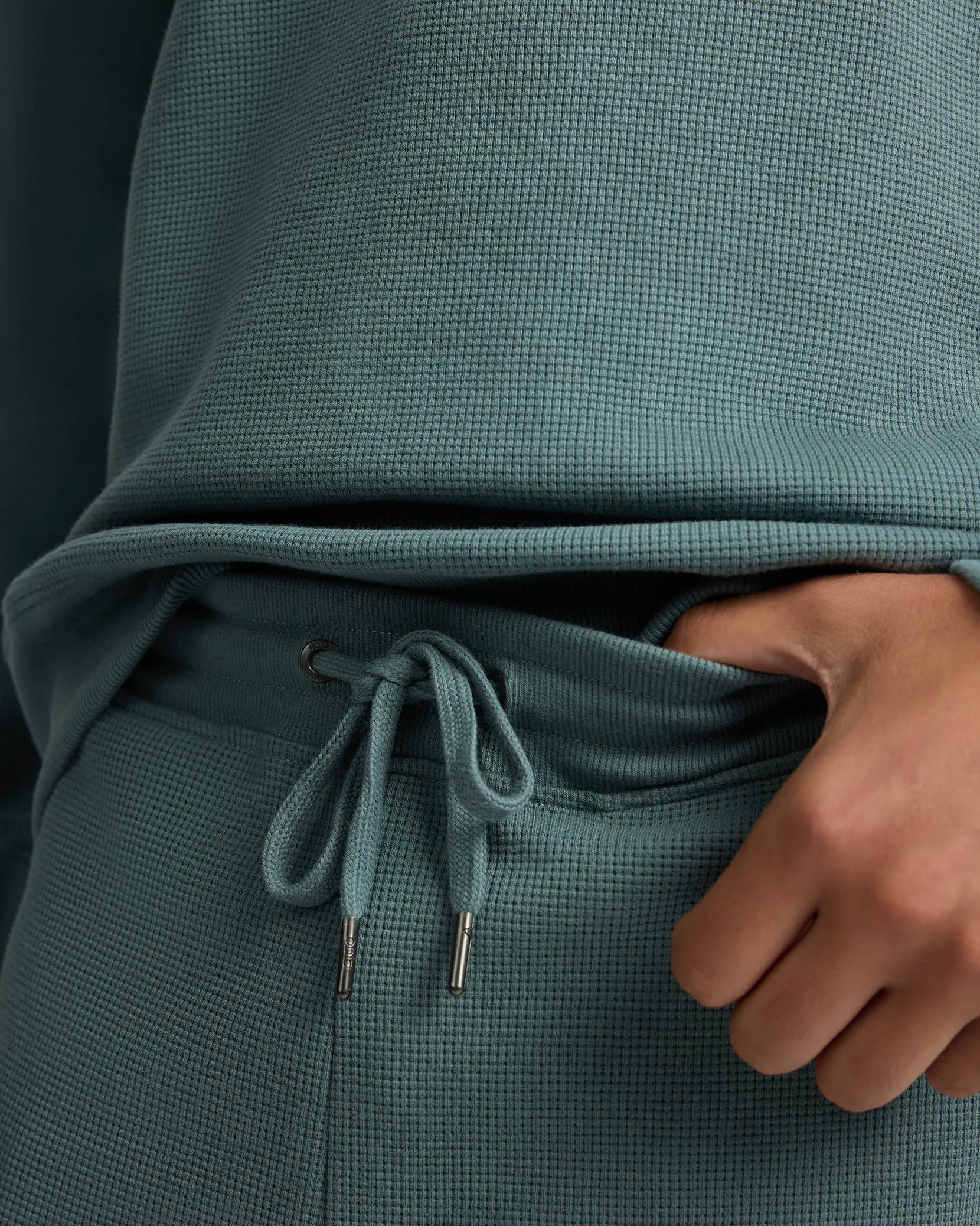 Heavyweight Cotton Waffle Jogger sold by Onia product image thumbnail 3