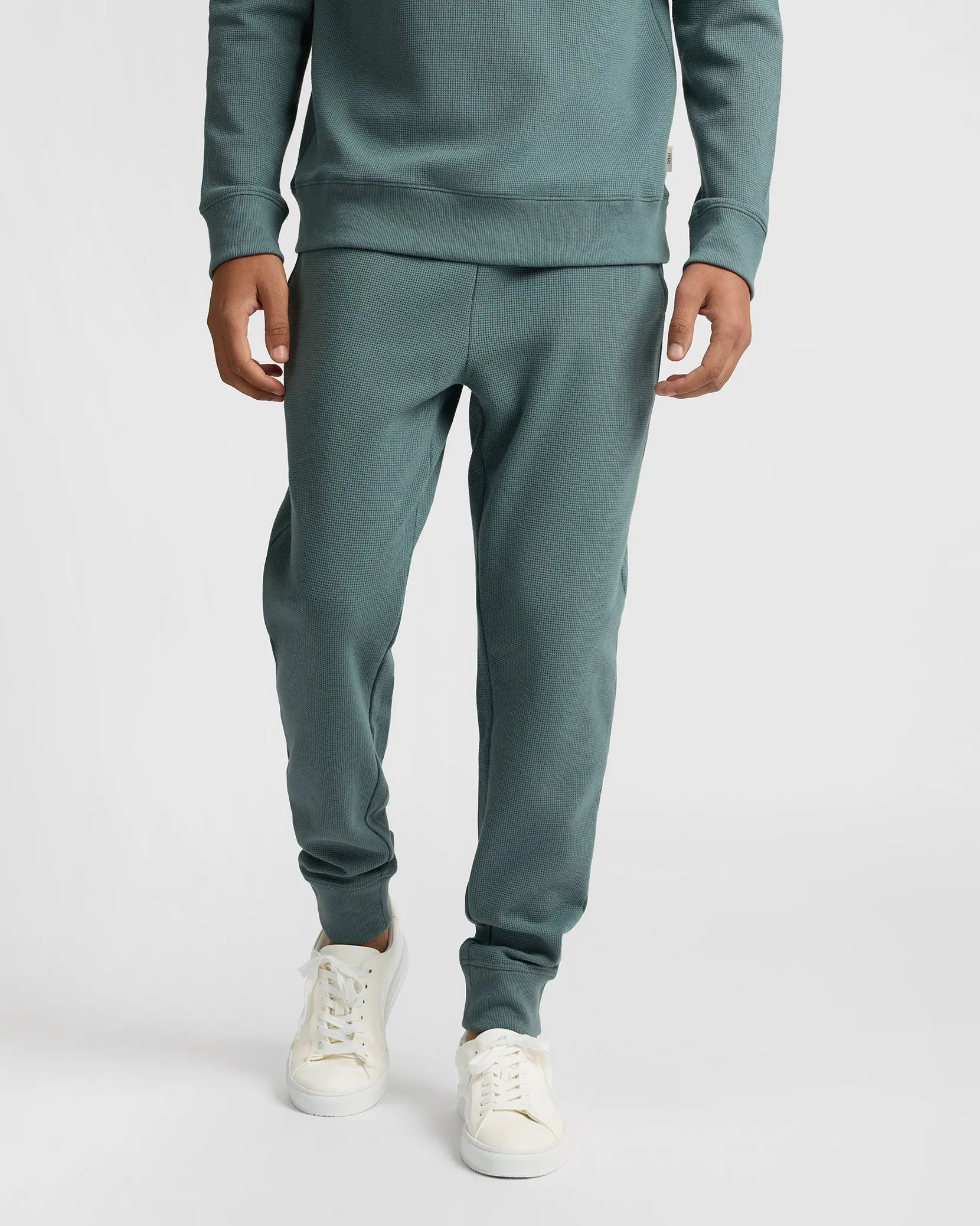 Heavyweight Cotton Waffle Jogger sold by Onia product image thumbnail 2