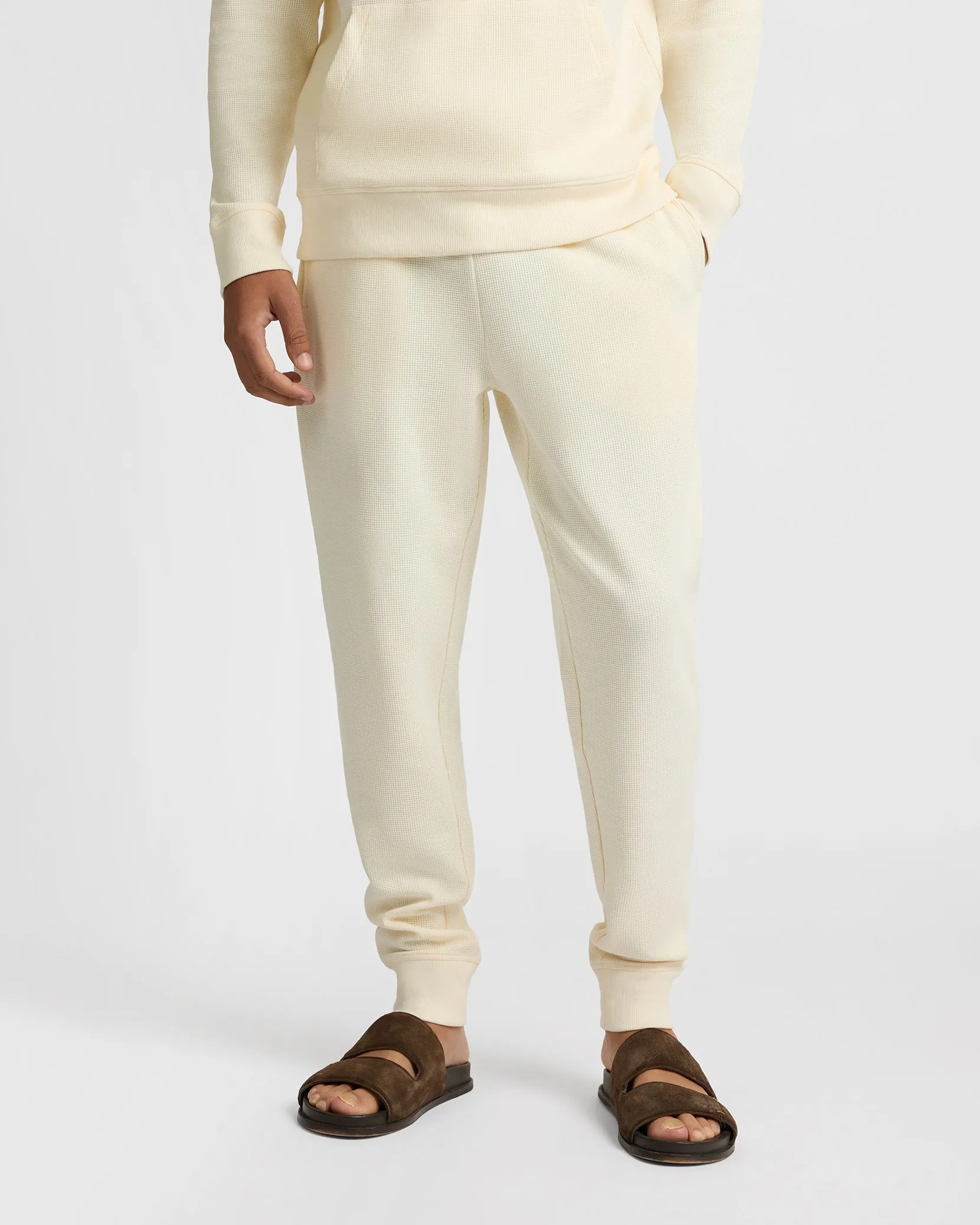 Heavyweight Cotton Waffle Jogger sold by Onia product image thumbnail 2