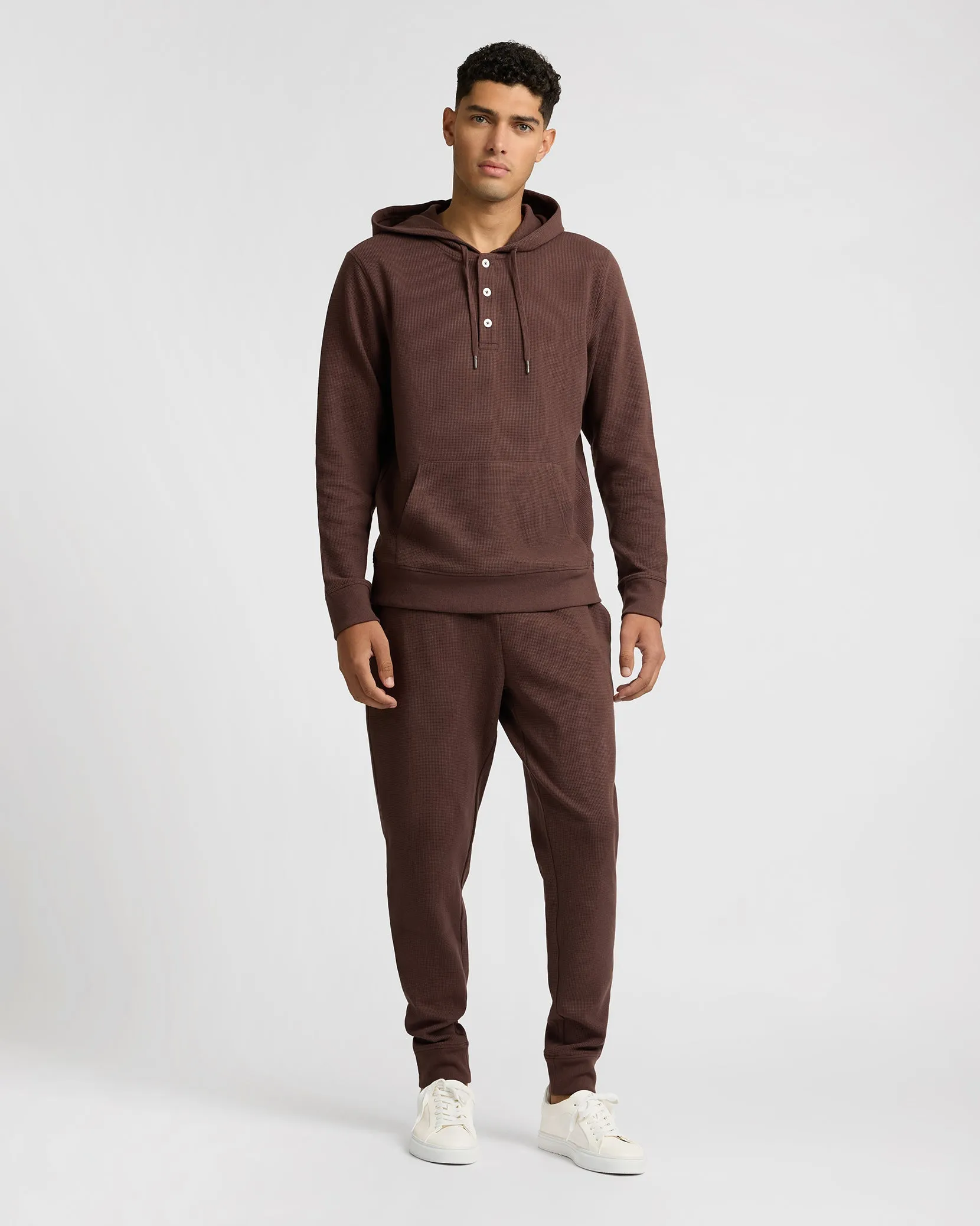 Heavyweight Cotton Waffle Jogger sold by Onia product image thumbnail 5