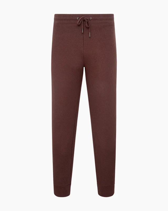 Heavyweight Cotton Waffle Jogger sold by Onia