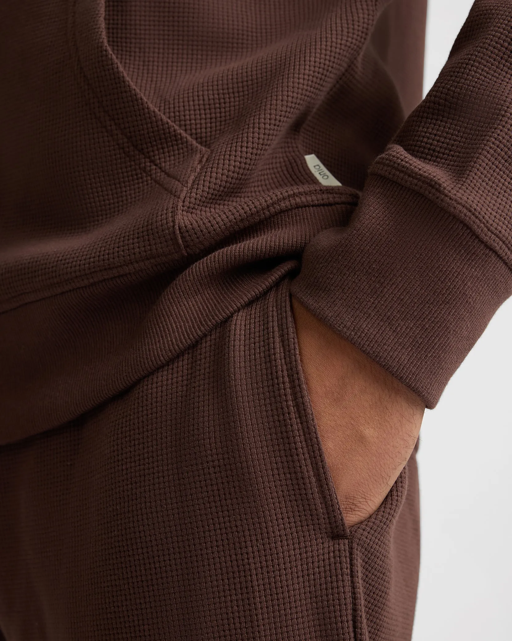 Heavyweight Cotton Waffle Jogger sold by Onia product image thumbnail 4