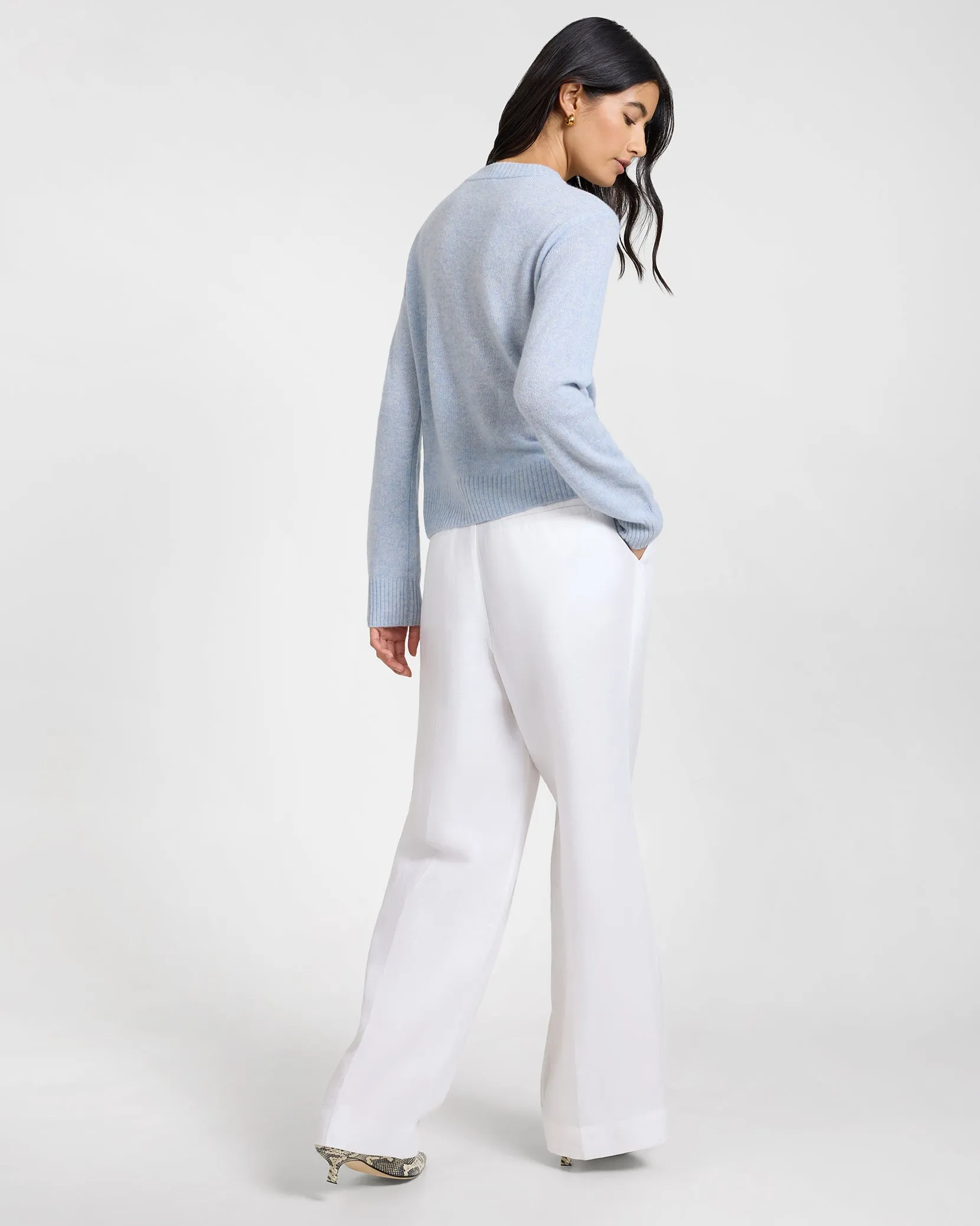 Featherweight Cashmere Crewneck Sweater sold by Onia product image thumbnail 5
