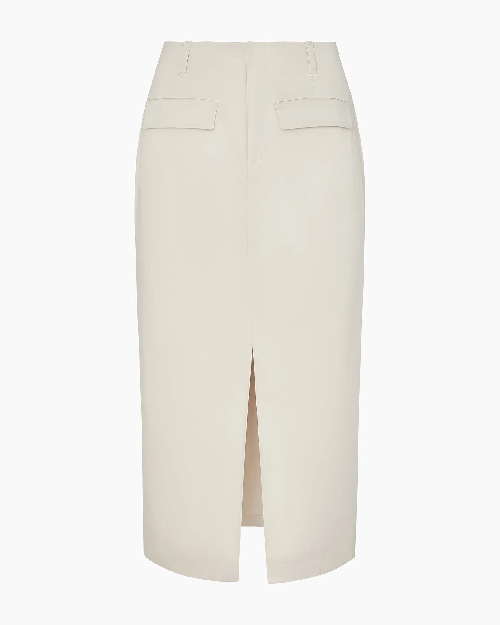 Front Slit Midi Skirt sold by Onia product image thumbnail 2