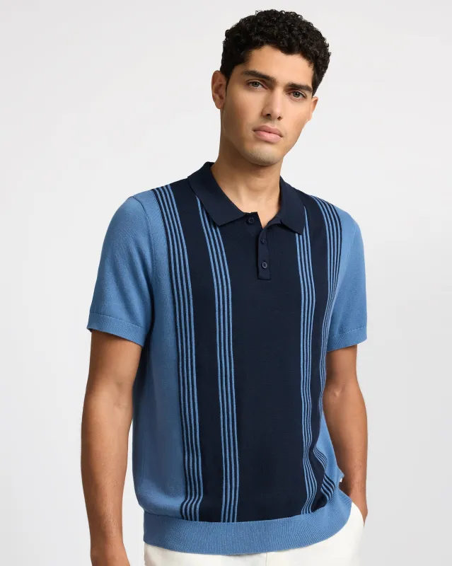 Cotton Knit Short Sleeve Polo sold by Onia