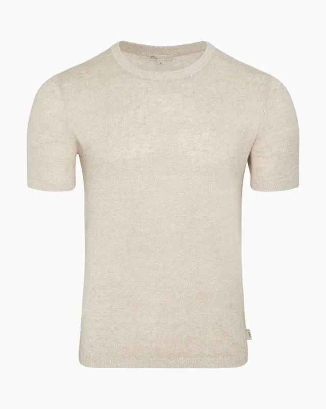 Linen Knit Tee sold by Onia