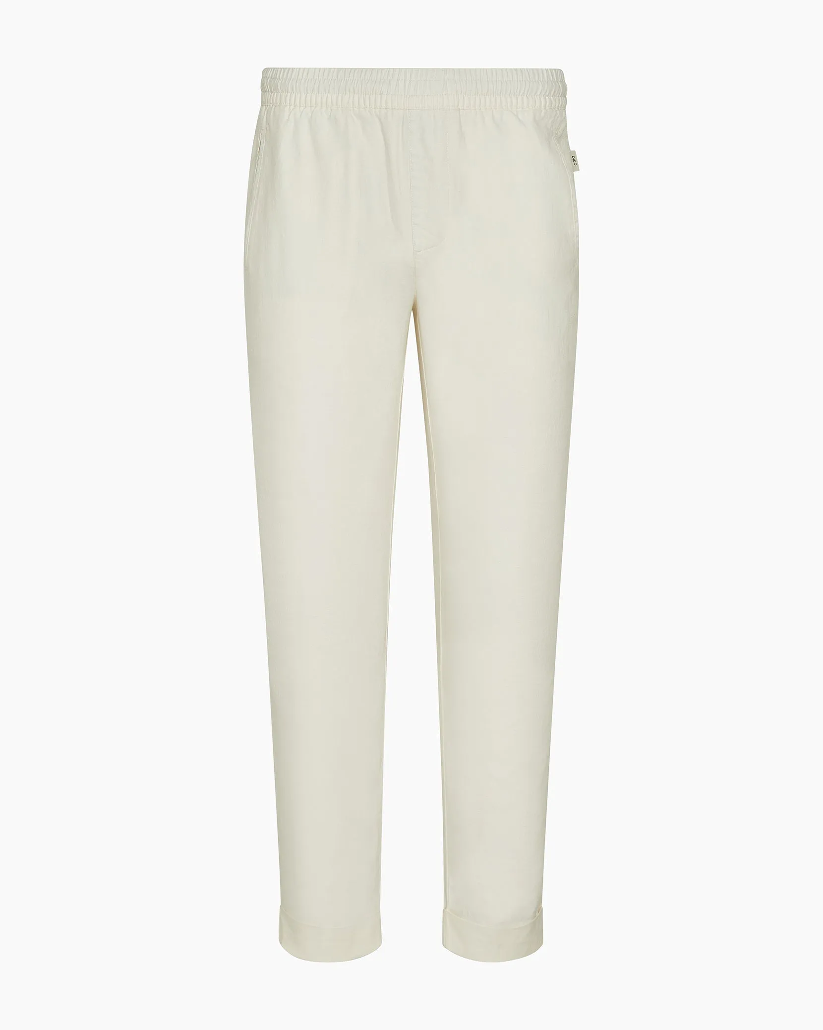 Linen Cotton Stretch Cuff Pant sold by Onia