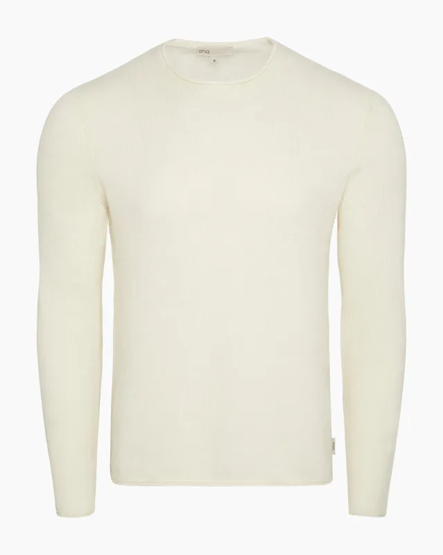 Linen Cashmere Rollneck Sweater sold by Onia