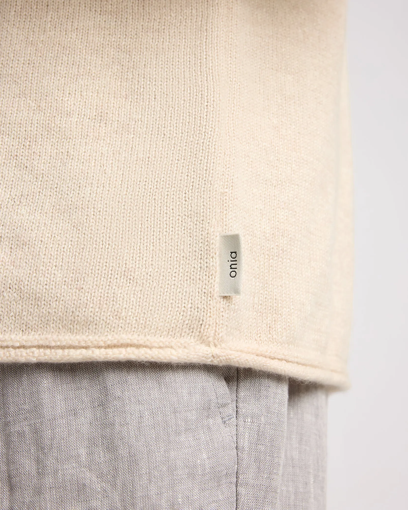 Linen Cashmere Rollneck Sweater sold by Onia product image thumbnail 5