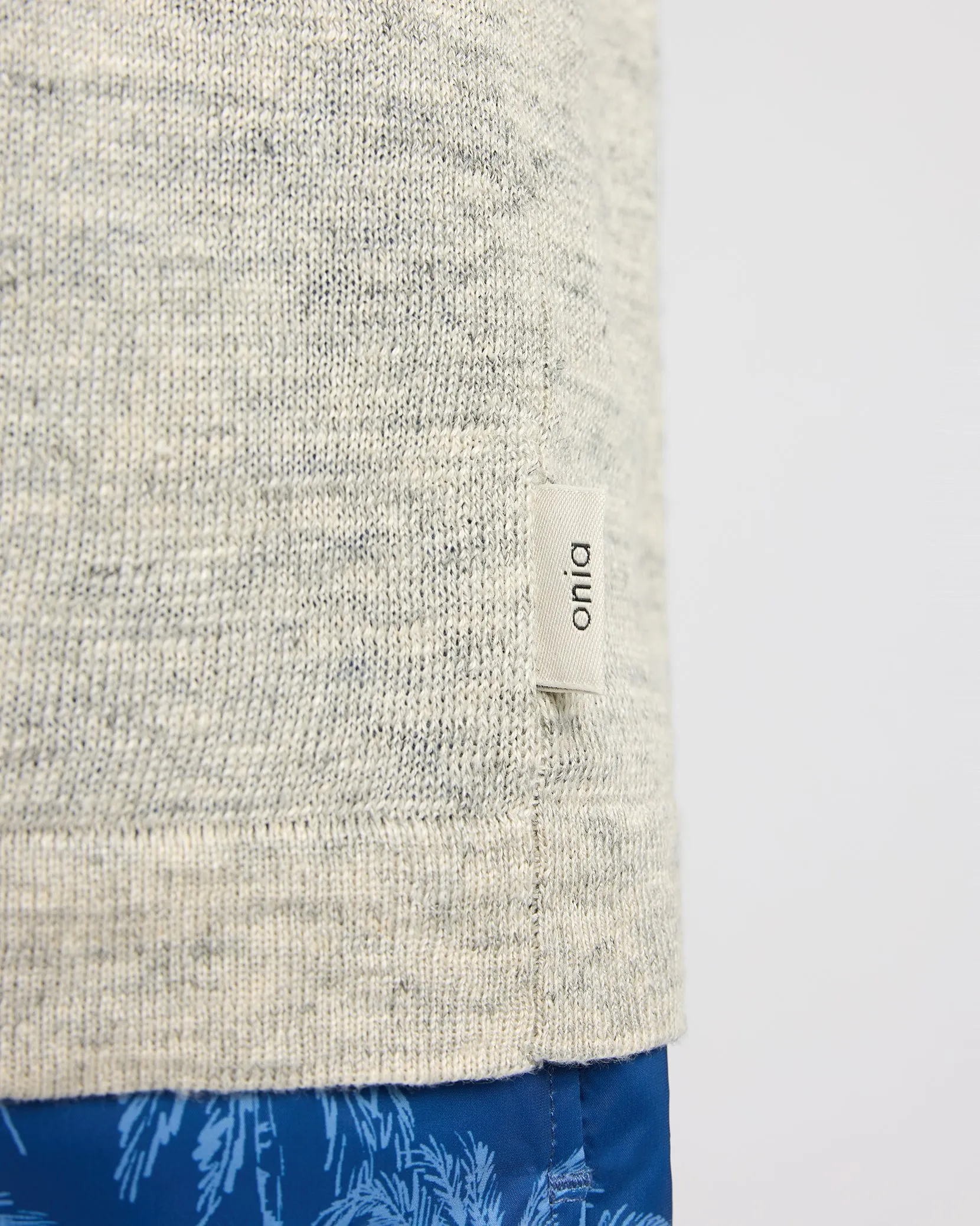 Linen Sweater Polo sold by Onia product image thumbnail 3