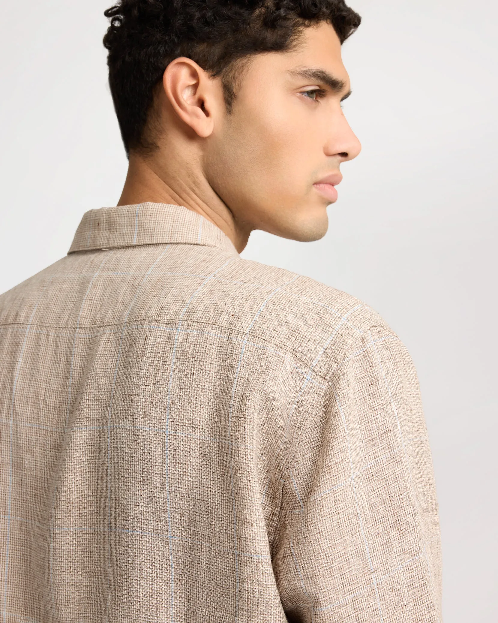 Linen Long Sleeve Shirt sold by Onia product image thumbnail 4