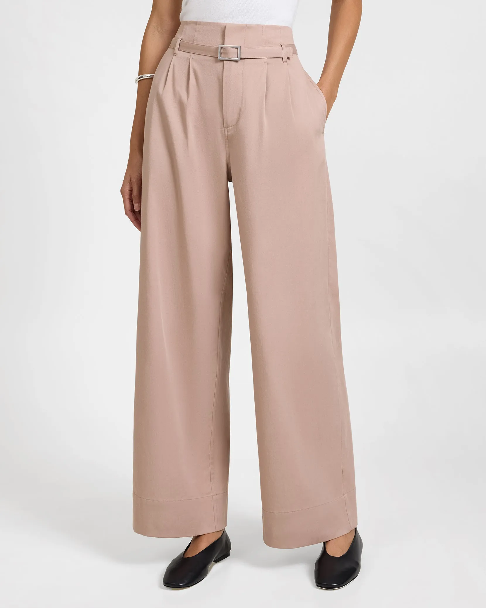 Lyocell Paperbag Trouser sold by Onia