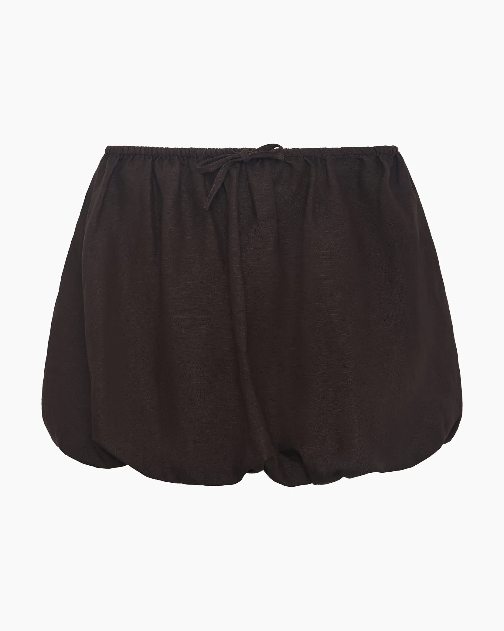 Air Linen Bubble Mini Skirt sold by Onia product image thumbnail 2