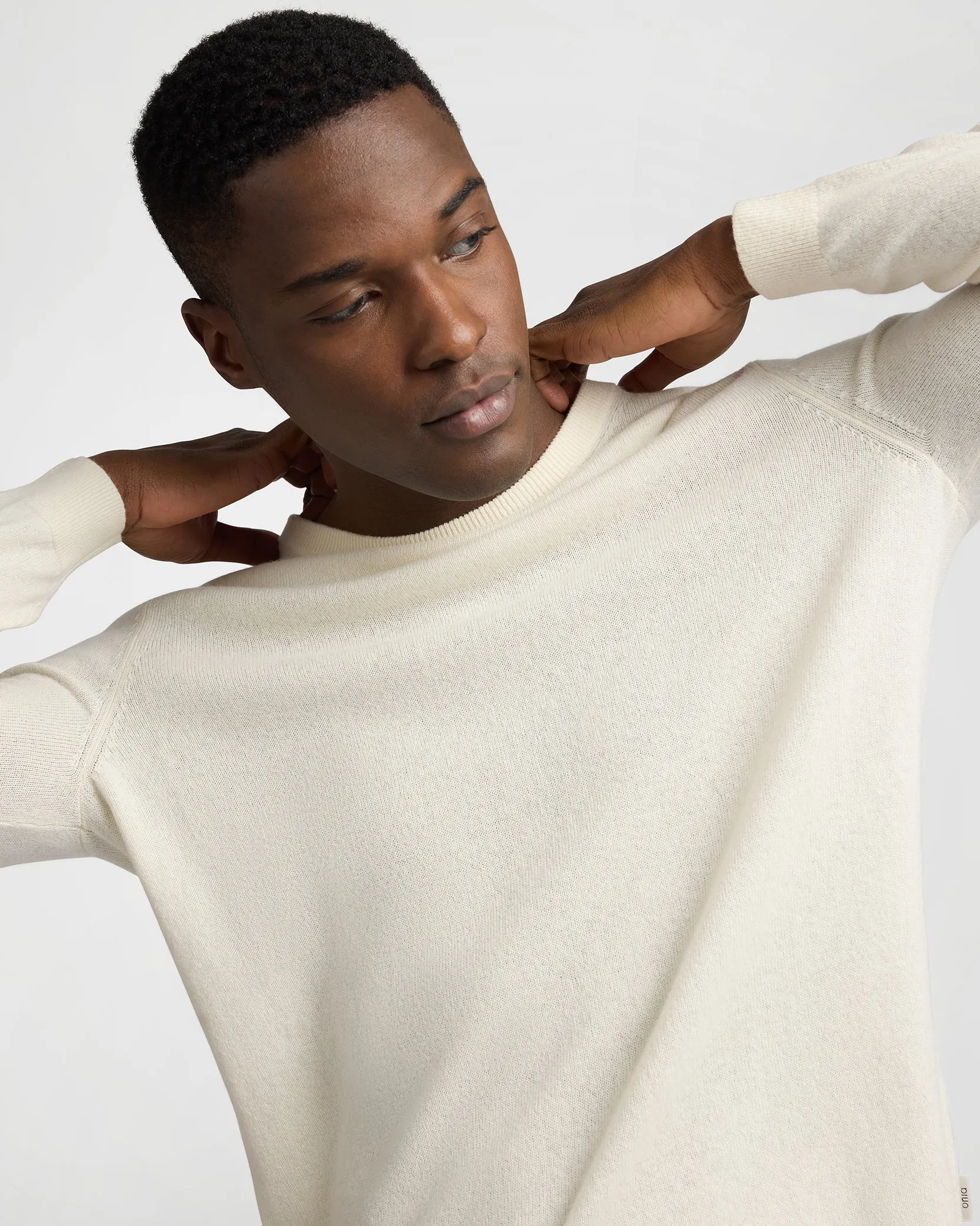 100% Cashmere Crewneck Sweater sold by Onia product image thumbnail 5