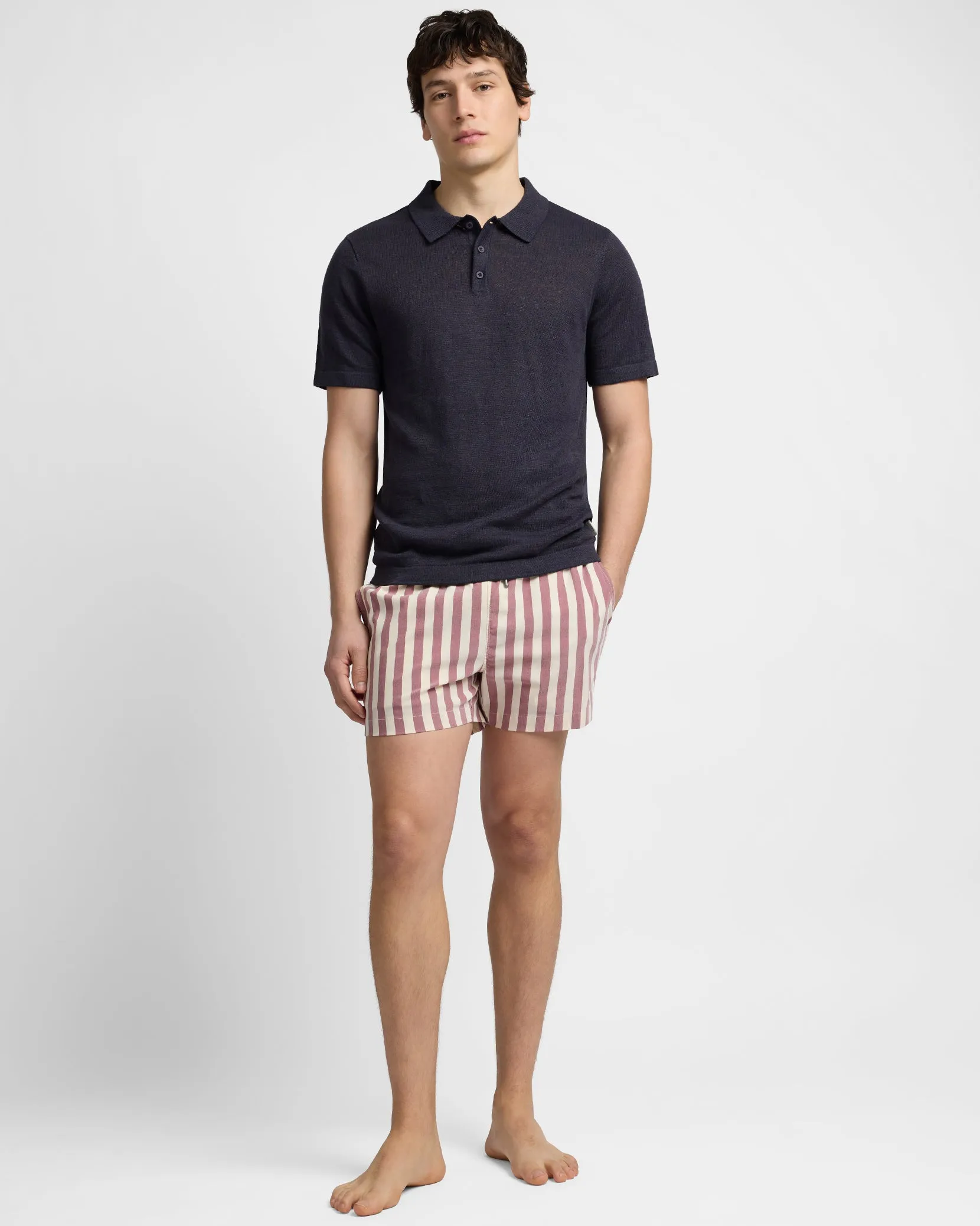 Linen Sweater Polo sold by Onia product image thumbnail 3