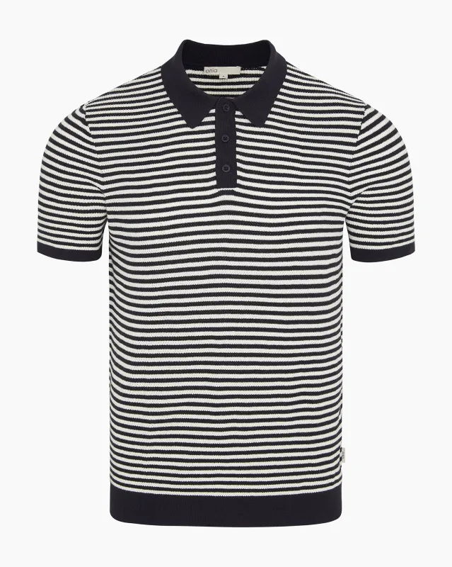 Cotton Textured Knit Polo sold by Onia
