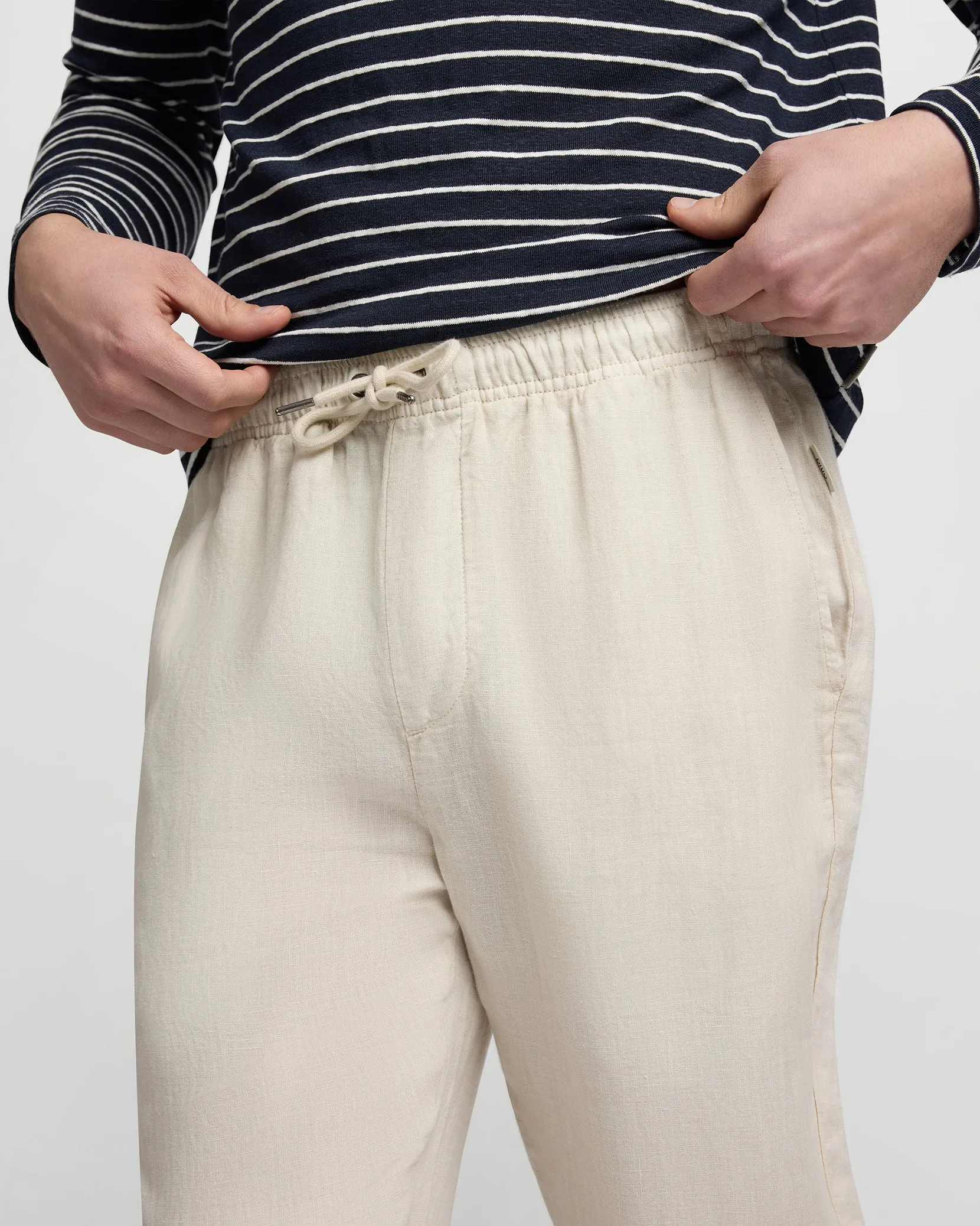 Pigment Dye Linen Pull On Pant sold by Onia product image thumbnail 4